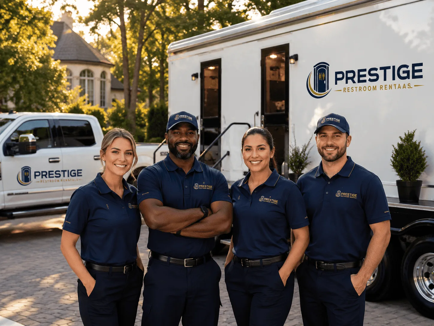 Trusted Luxury Portable Restrooms company in Adkins, TX